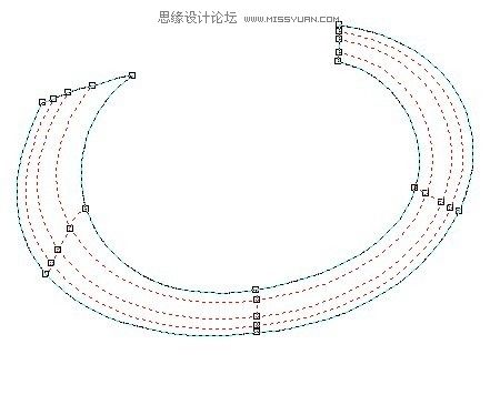 教你怎么用CorelDraw網(wǎng)格工具畫個可愛卡通嗩吶-1