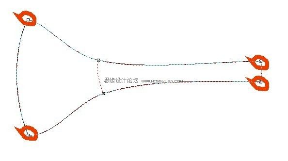 教你怎么用CorelDraw網(wǎng)格工具畫個可愛卡通嗩吶-4
